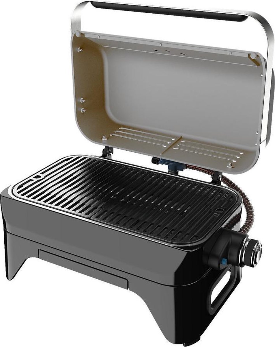 Wat vinden we goed aan de Campingaz Attitude 2go CV Draagbare Gasbarbecue Grijs/Zwart