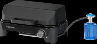 Campingaz Tour & Grill CV Plus Gas BBQ zwart met afneembaar onderstel