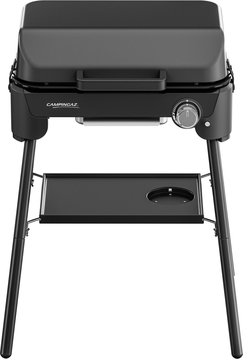De Campingaz Tour & Grill CV Plus Gas BBQ zwart met afneembaar onderstel in één oogopslag