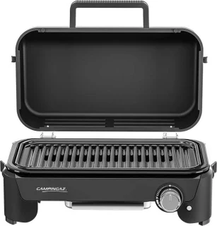 Campingaz Tour & Grill CV Plus Gas BBQ zwart met afneembaar onderstel