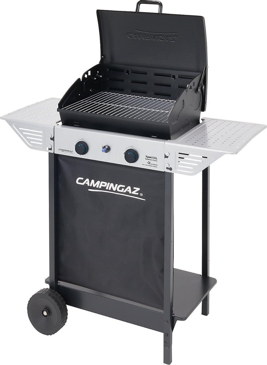 Wat vinden we goed aan de Campingaz Xpert 100 L Gasbarbecue 2-Branders Grijs/Zwart