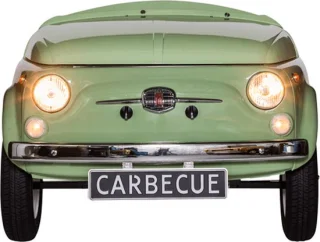 CARBECUE Vaalgroen Fiat 500 Grill