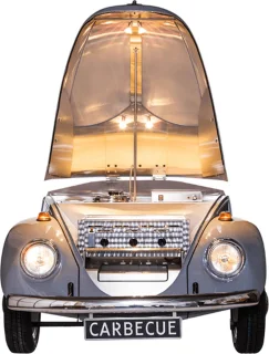 CARBECUE Volkswagen Kever Grill War Grey