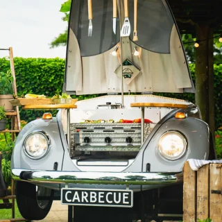 CARBECUE Volkswagen Kever Grill War Grey