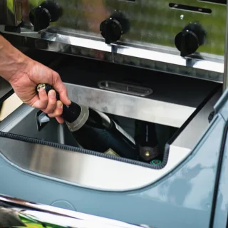 CARBECUE Volkswagen Kever Grill War Grey