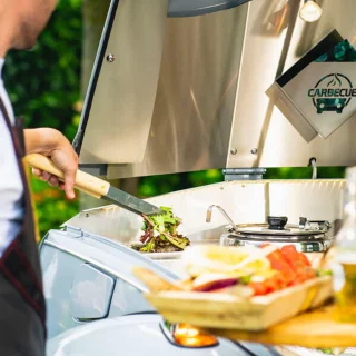 CARBECUE Volkswagen Kever Grill War Grey