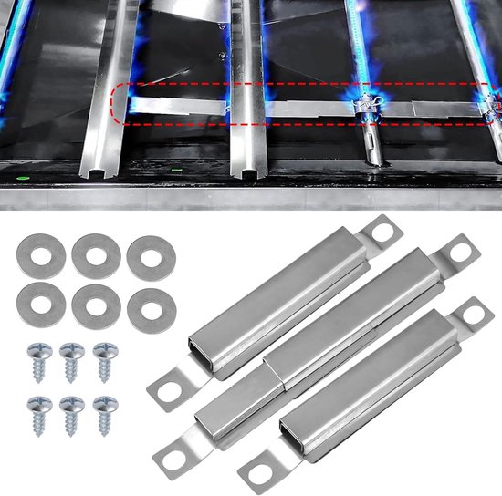 Degelijke, flexibele vervanging voor Charbroil Performance-branders