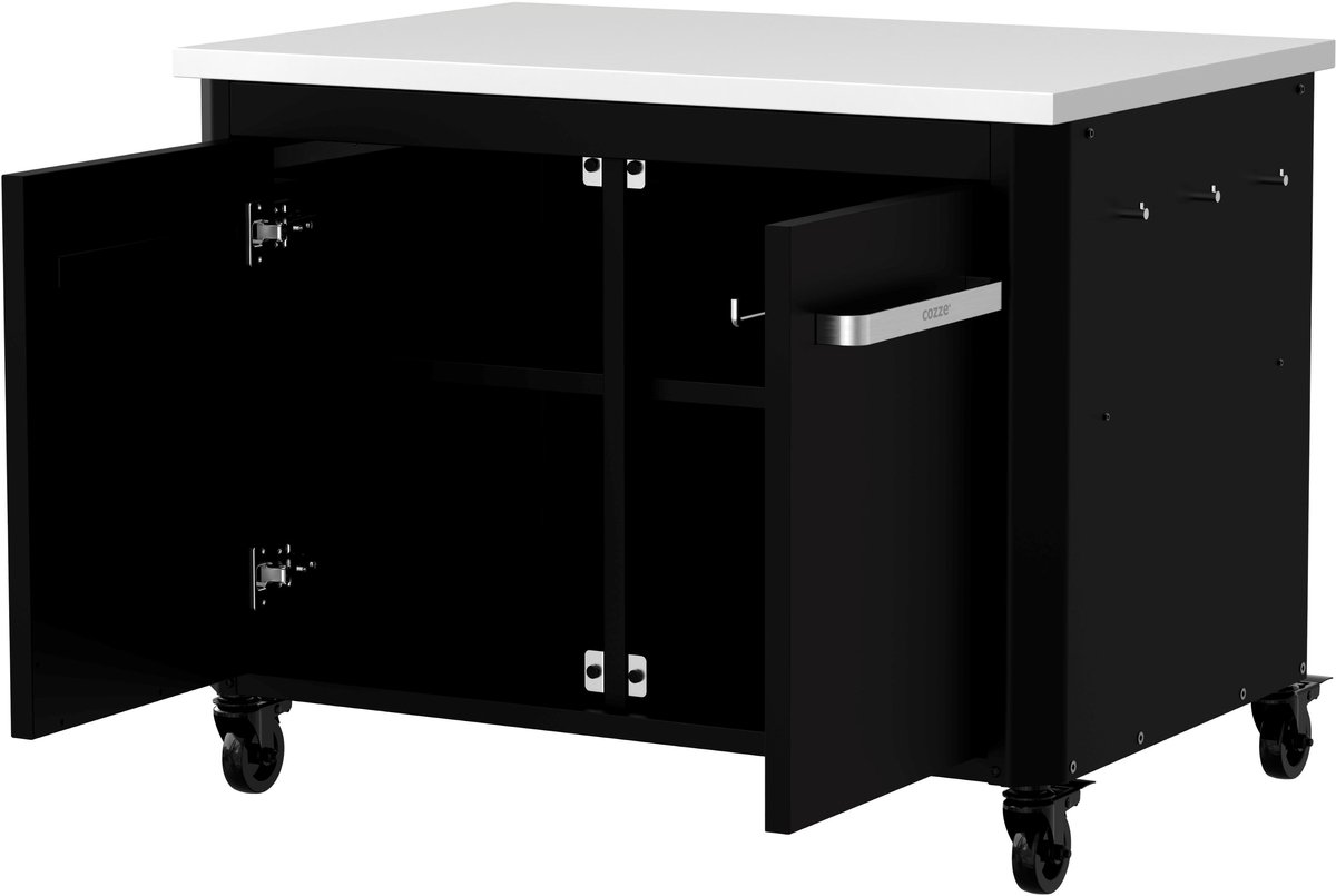 Wat vinden we goed aan de Cozze Buitenkeuken 90 70H cm RVS tafelblad