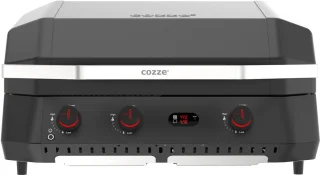 Cozze G-800 COMB0 Plancha Grill 3 Gasbranders 30 mbar