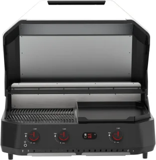Cozze G-800 COMB0 Plancha Grill 3 Gasbranders 30 mbar