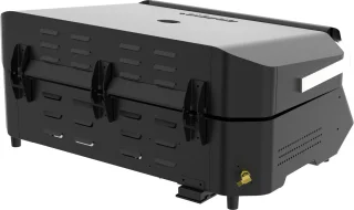 cozze G-800 Plancha met 3 gasbranders en deksel