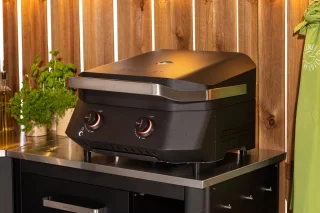 Cozze Grill G-500 Gas 2 Zones Zwart