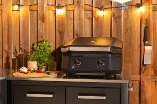 Cozze Grill G-500 Gas 2 Zones Zwart