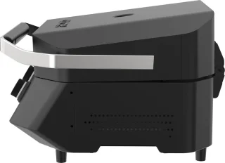 Cozze Plancha G-500 met Deksel 2 Branders Zwart