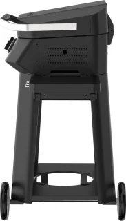 Cozze Plancha G-500 met Deksel 2 Branders Zwart