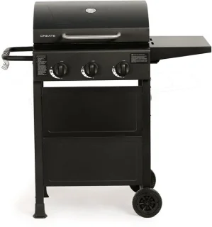 Krachtig en ruim: Create 9kW gasbarbecue voor ultieme grillfeesten