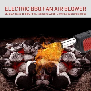Draagbare elektrische BBQ-luchtblazer