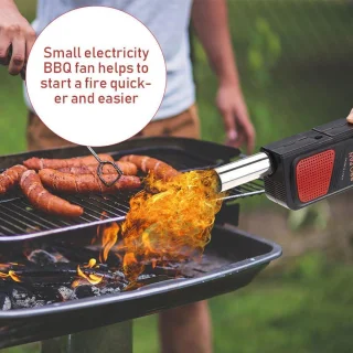 Draagbare elektrische BBQ-luchtblazer