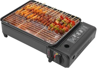 Draagbare gasgrill