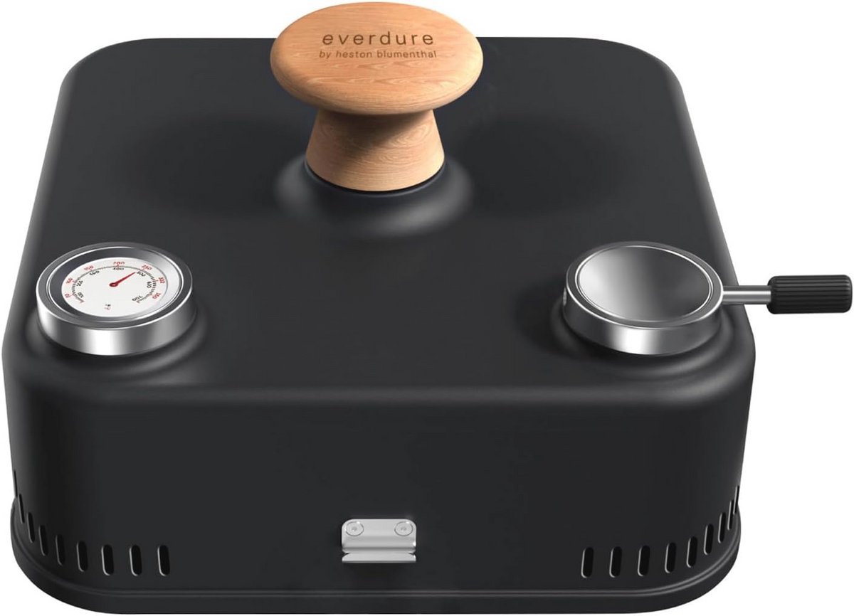 Wat vinden we goed aan de Draagbare Houtskoolgrill met Kap en Thermometer