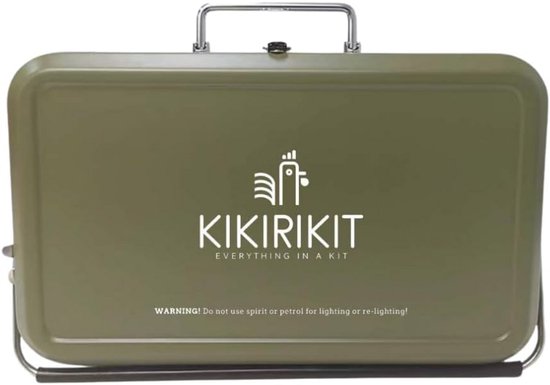 Draagbare Inklapbare Houtskoolgrill