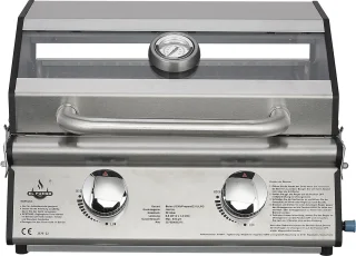 El Fuego Jesolo Tafel Gasbarbecue RVS