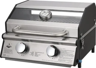 El Fuego Jesolo Tafel Gasbarbecue RVS