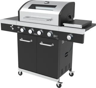 El Fuego Kingston 4.1 Gasbarbecue RVS Zwart