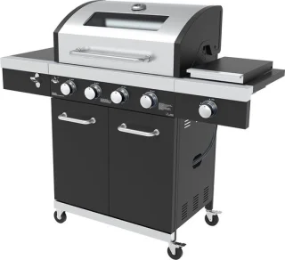 El Fuego Kingston 4.1 Gasbarbecue RVS Zwart