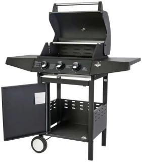 El Fuego San Angelo 3.0 Gasbarbecue Zwart