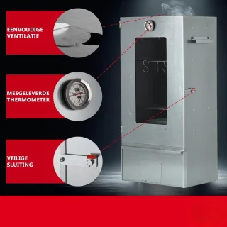 Equivera Rookkast Smoker BBQ