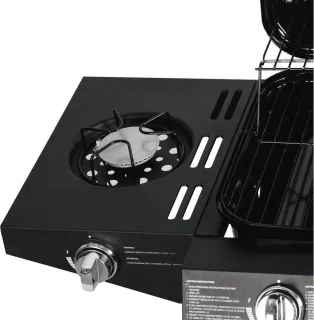 Festa 5 Gasbarbecue 5 branders Zwart