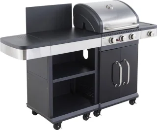 FIDGI 3 Gasbarbecue met sideboard