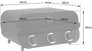 FLAVO 60 gasbarbecue