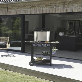 Flavo 60 Gasbarbecue op Wagen