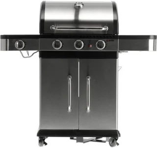 Gasbarbecue 3+1 Branders RVS