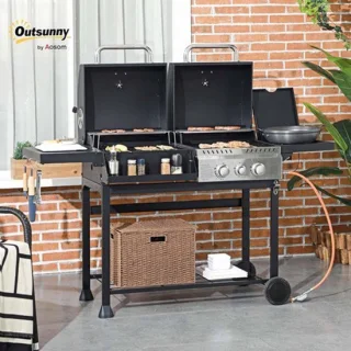 Gasbarbecue Grillwagen