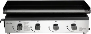 Gasbarbecue Plancha-grill met 4 branders