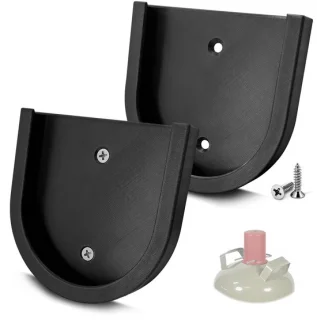 Gasflesdekselhouder, 2 stuks, voor camper en gasbarbecue