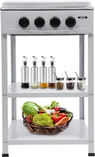 Gasgrill 4 branders - wit
