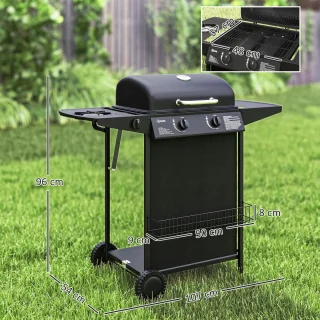 Gasgrill Grillwagen