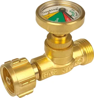 Gasstop Gasfleszekering G12 Propaangas