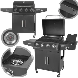GEKO Gasbarbecue 5 Branders