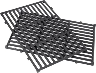 Gietijzeren grillrooster set (2 stuks)