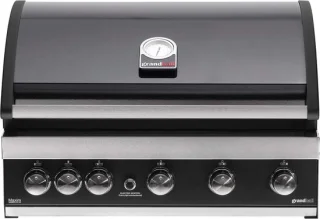 Grandhall Maxim G5 Inbouw Gasbarbecue 6 Branders