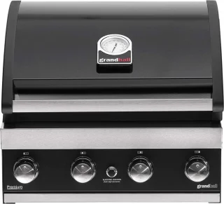 Grandhall Premium G4 Inbouw Gasbarbecue 4 branders