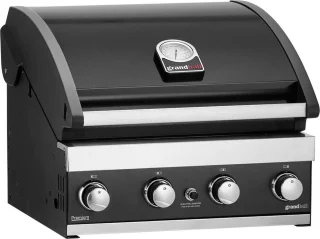 Grandhall Premium G4 Inbouw Gasbarbecue 4 branders