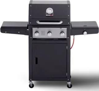 Grandhall Xenon 3 Gasbarbecue met Zijbrander