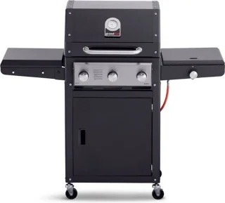 Grandhall Xenon 3 Gasbarbecue met Zijbrander
