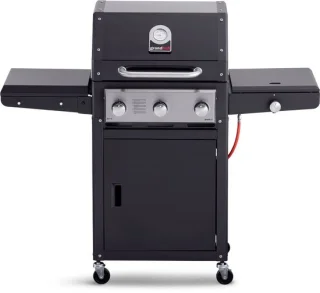 Grandhall Xenon 3 Gasbarbecue met Zijbrander
